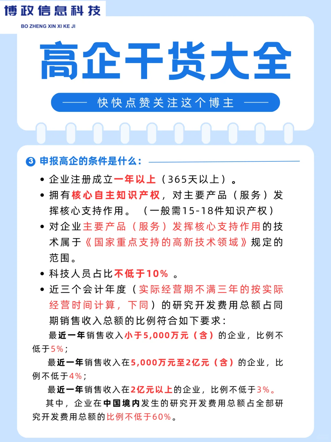 205年高企申报，这家伙啥都知道