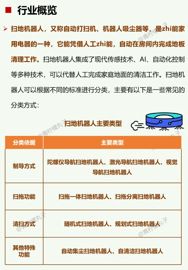 一天吃透一条产业链：No79 扫地机器人