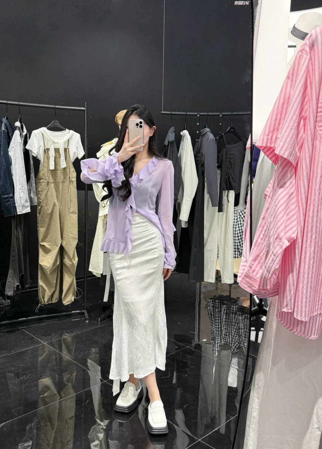 选了一套好喜欢～紫色yyds！