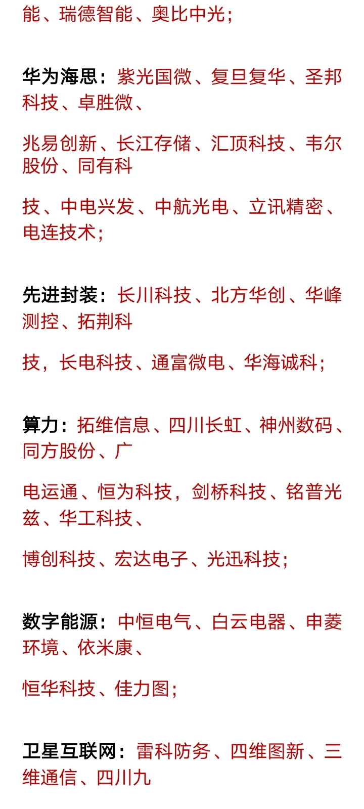 2025六大科技主线