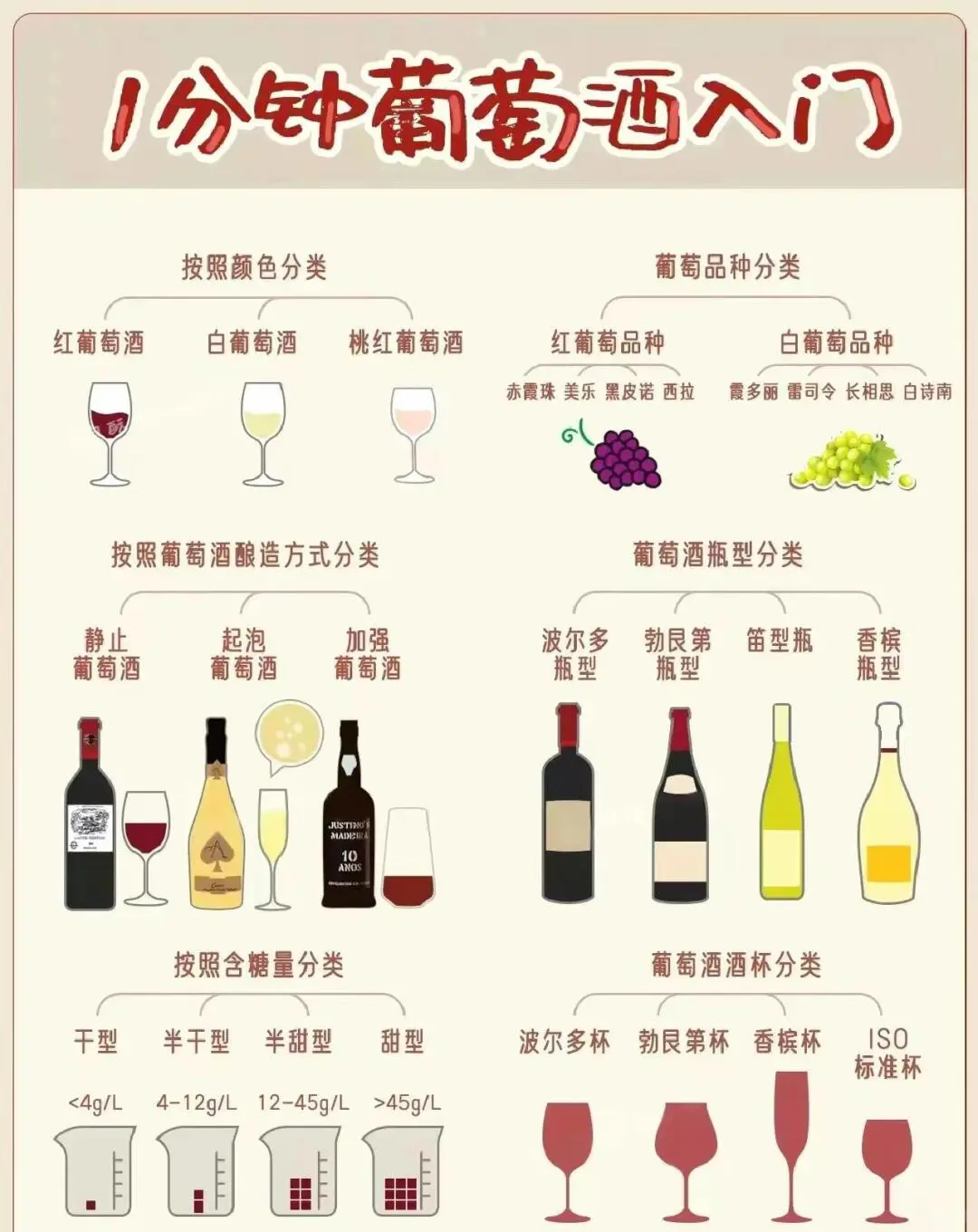 秒懂葡萄酒入门知识，成为品酒高手也不难！