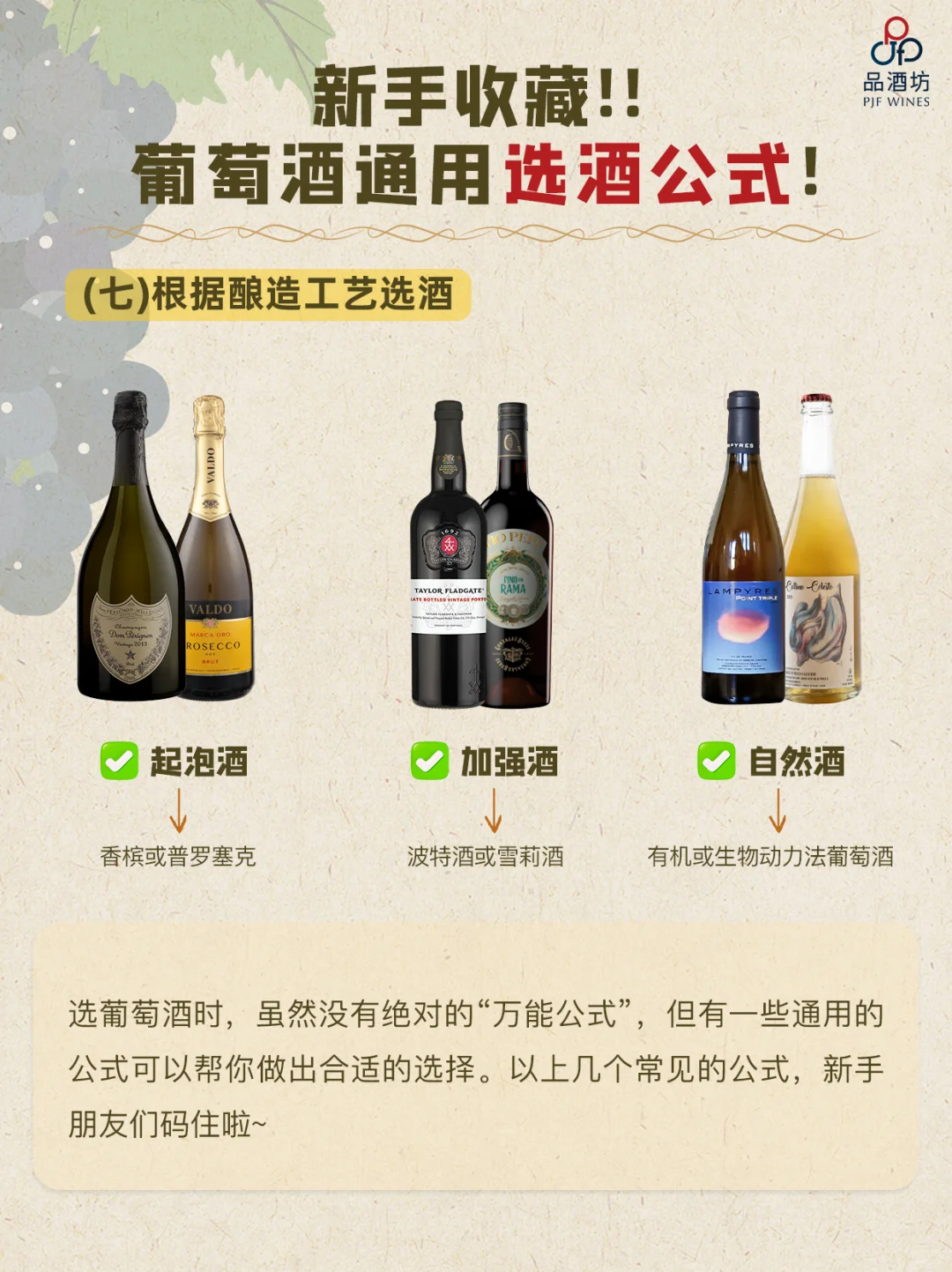 新手选酒攻略！葡萄酒入门选酒公式‼️