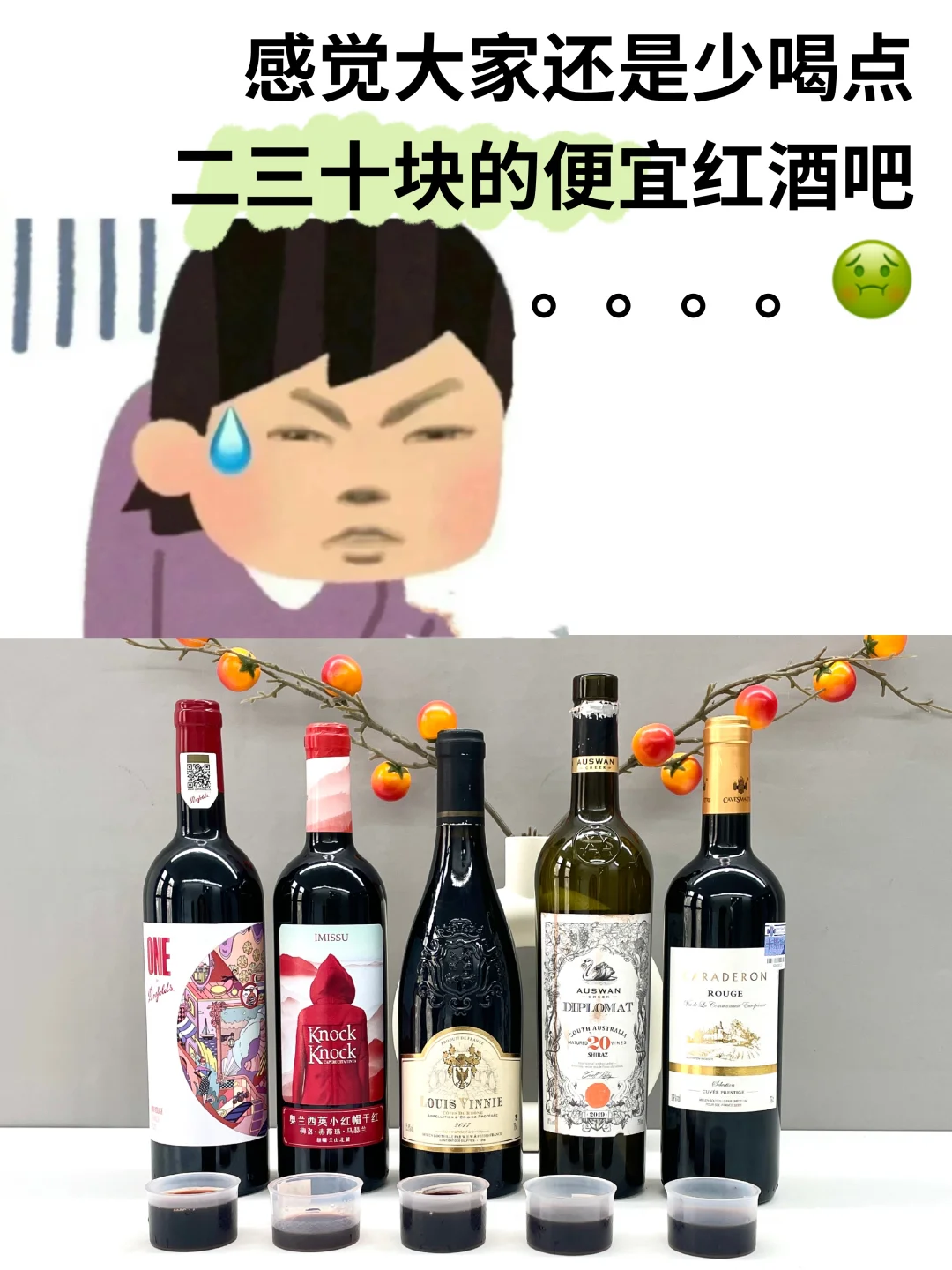 奉劝大家还是少喝点二三十块的便宜红酒吧..