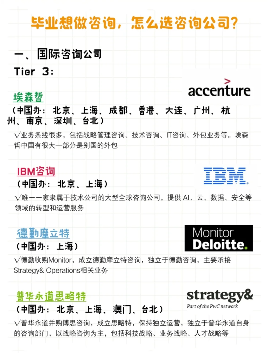 毕业想做咨询，怎么选咨询公司❓