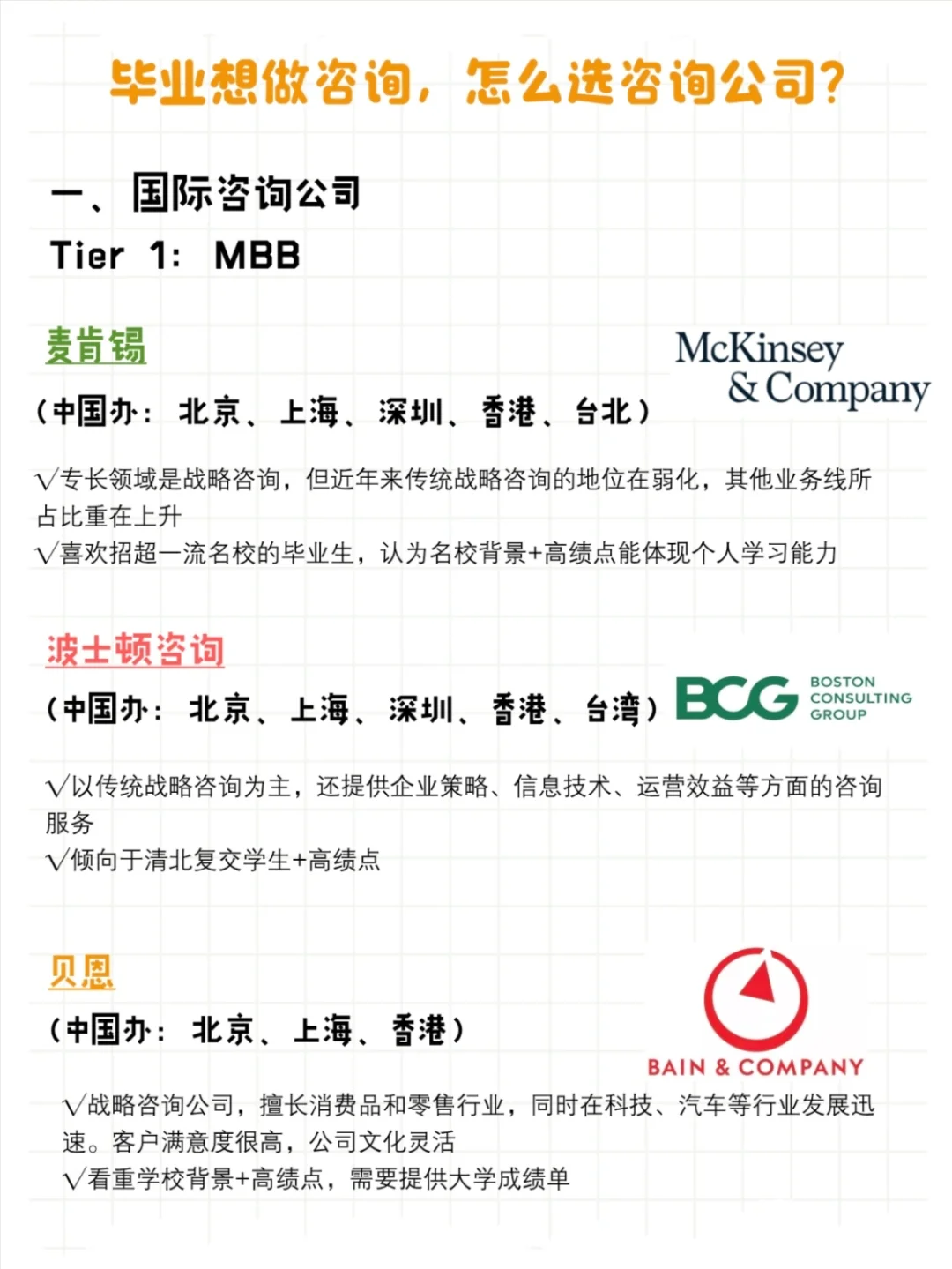 毕业想做咨询，怎么选咨询公司❓
