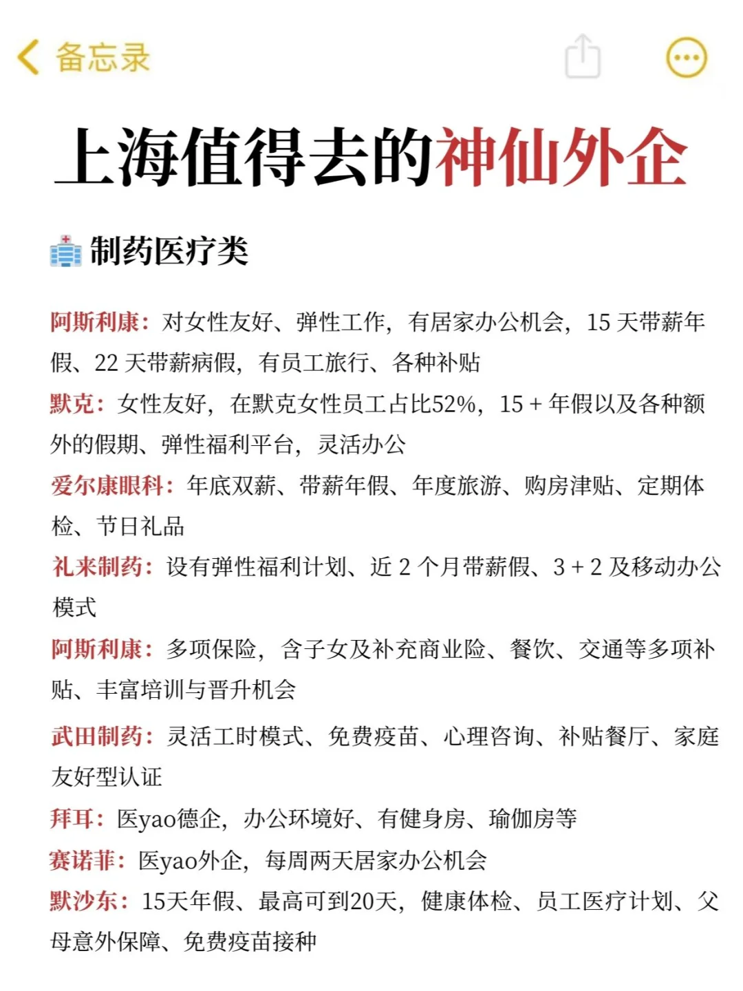 不投吃亏！965真香✨，上海神仙外企汇总！