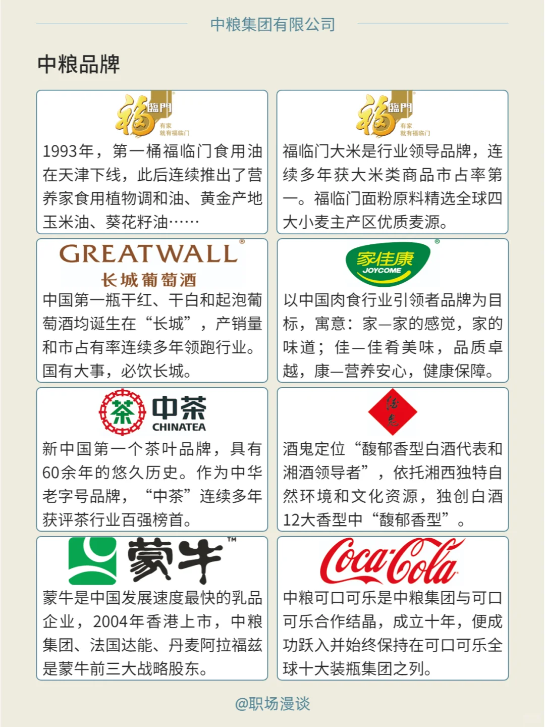 优选雇主｜每天一家好公司：中粮集团