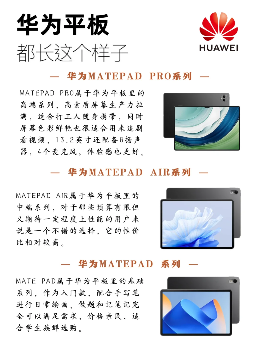 HUAWEI 华为 | 每天认识一个新品牌