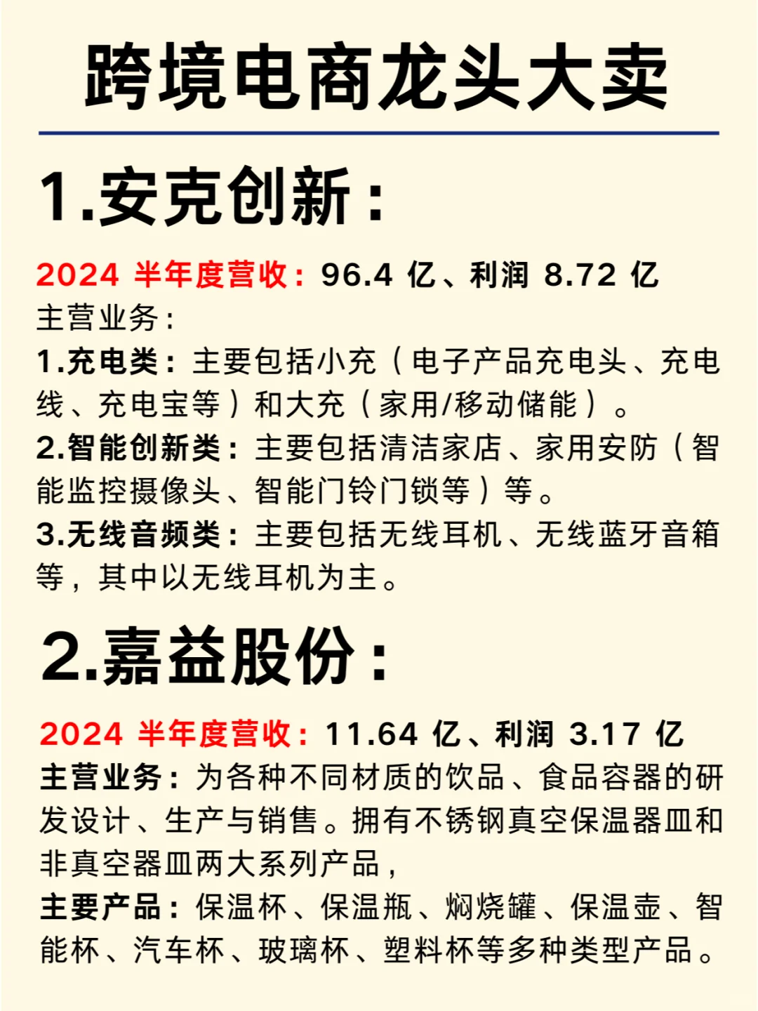 一天吃透一家上市公司：跨境电商 No.17