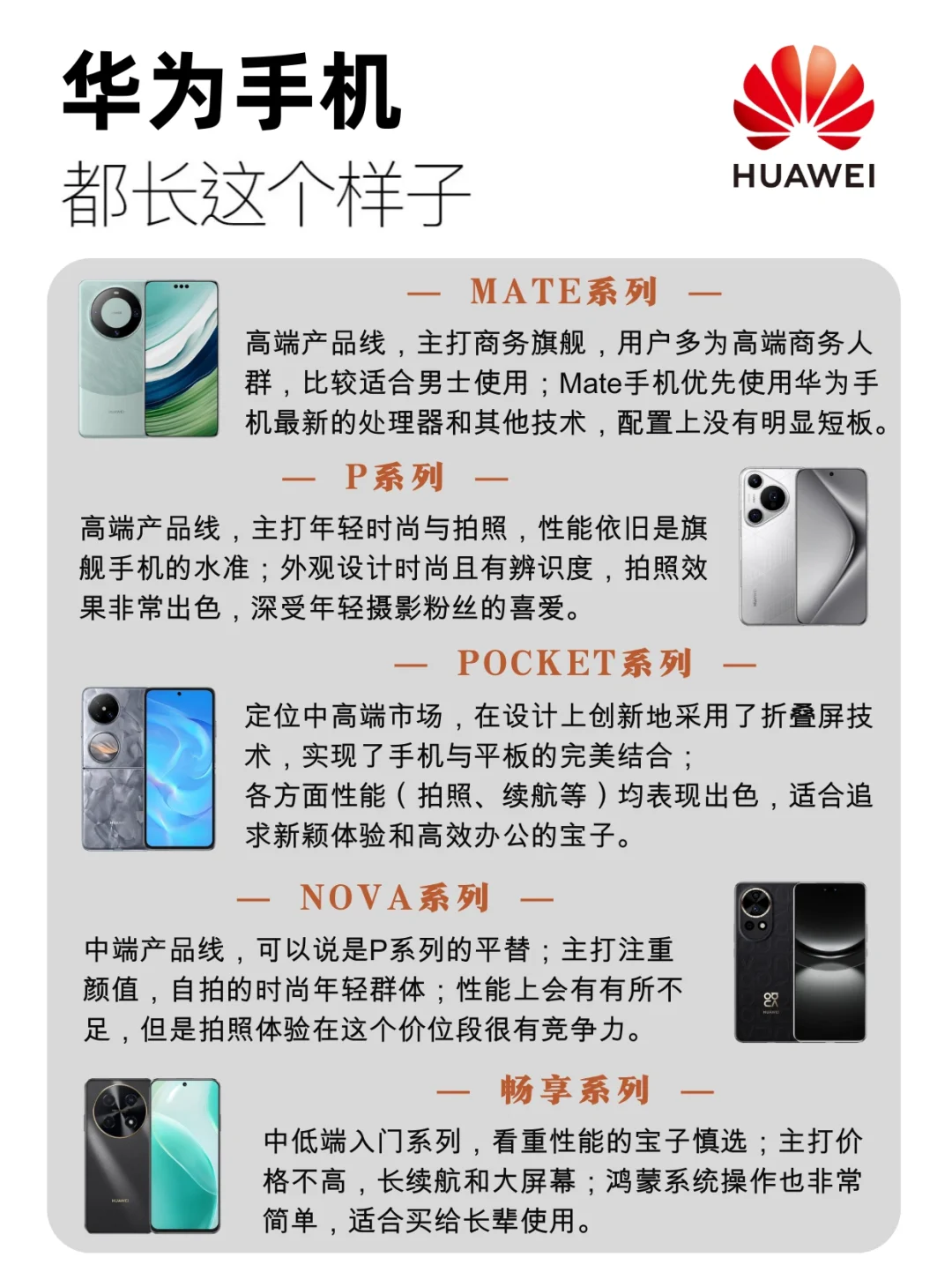 HUAWEI 华为 | 每天认识一个新品牌