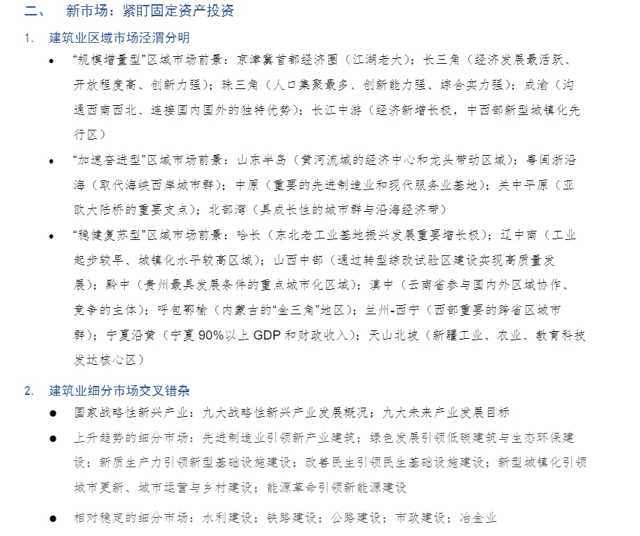 新形势下建筑企业发展策略剖析