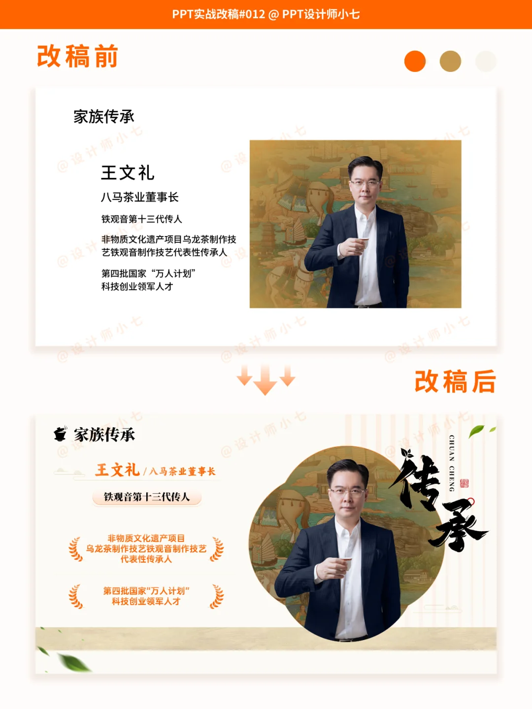 茶行业八马茶业/企业介绍PPT