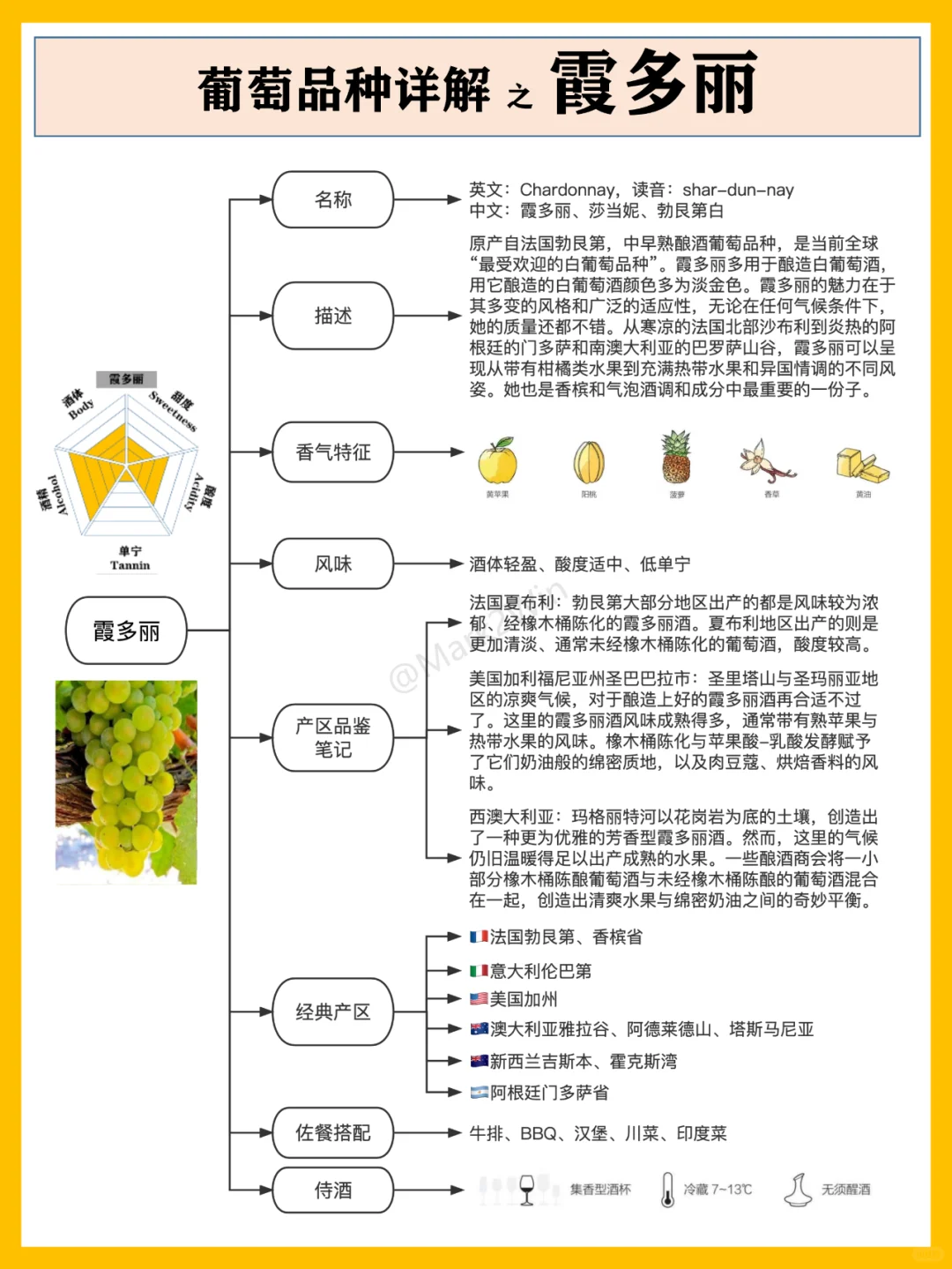 葡萄品种系列 | 世界八大葡萄风味品种