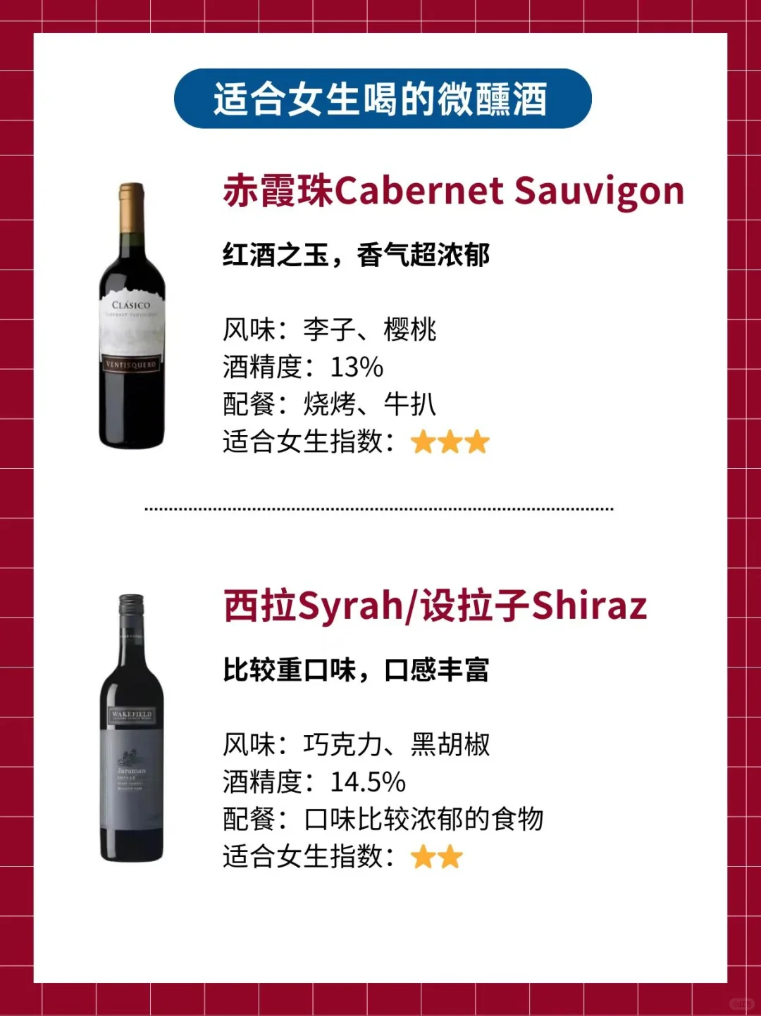 亲测不踩雷‼️适合女生喝的微醺酒?