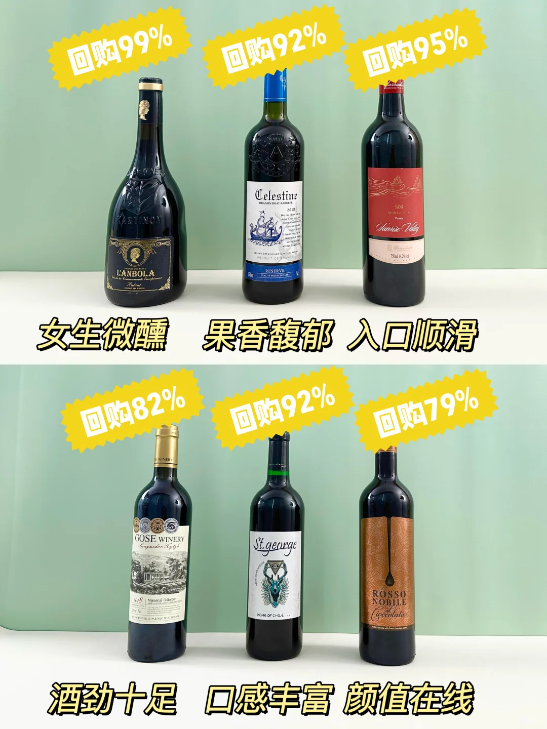 红酒干货！热门秋冬微醺红酒测评推荐?