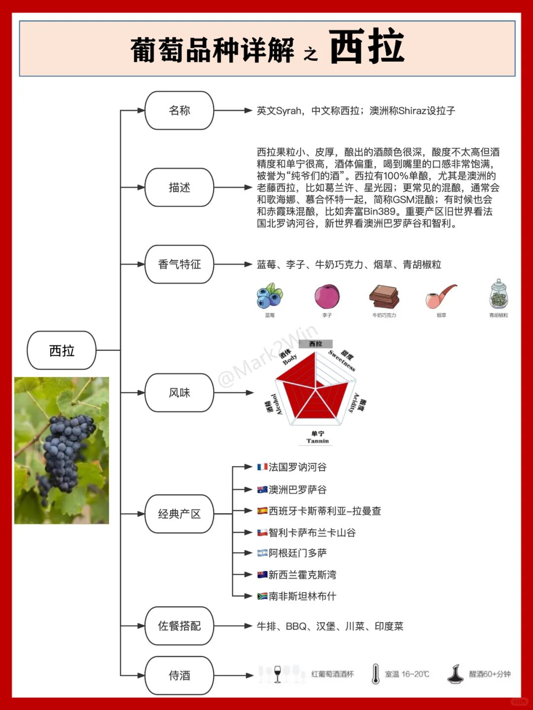 葡萄品种系列 | 世界八大葡萄风味品种