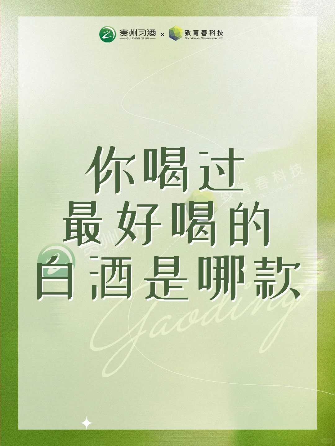 求推荐一款你平时经常喝的白酒？！