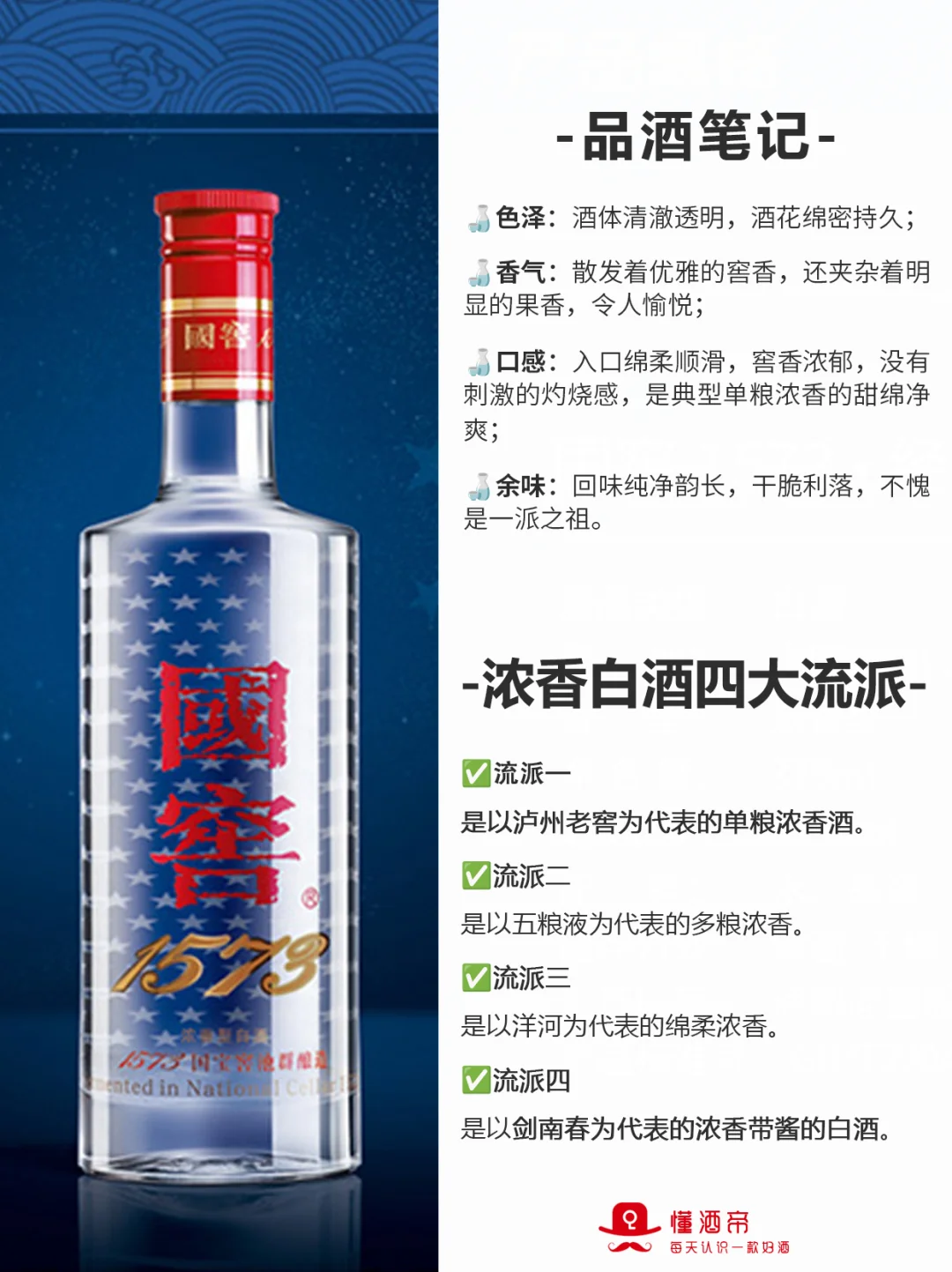每天认识一款酒〡国窖1573?浓香祖师爷‼