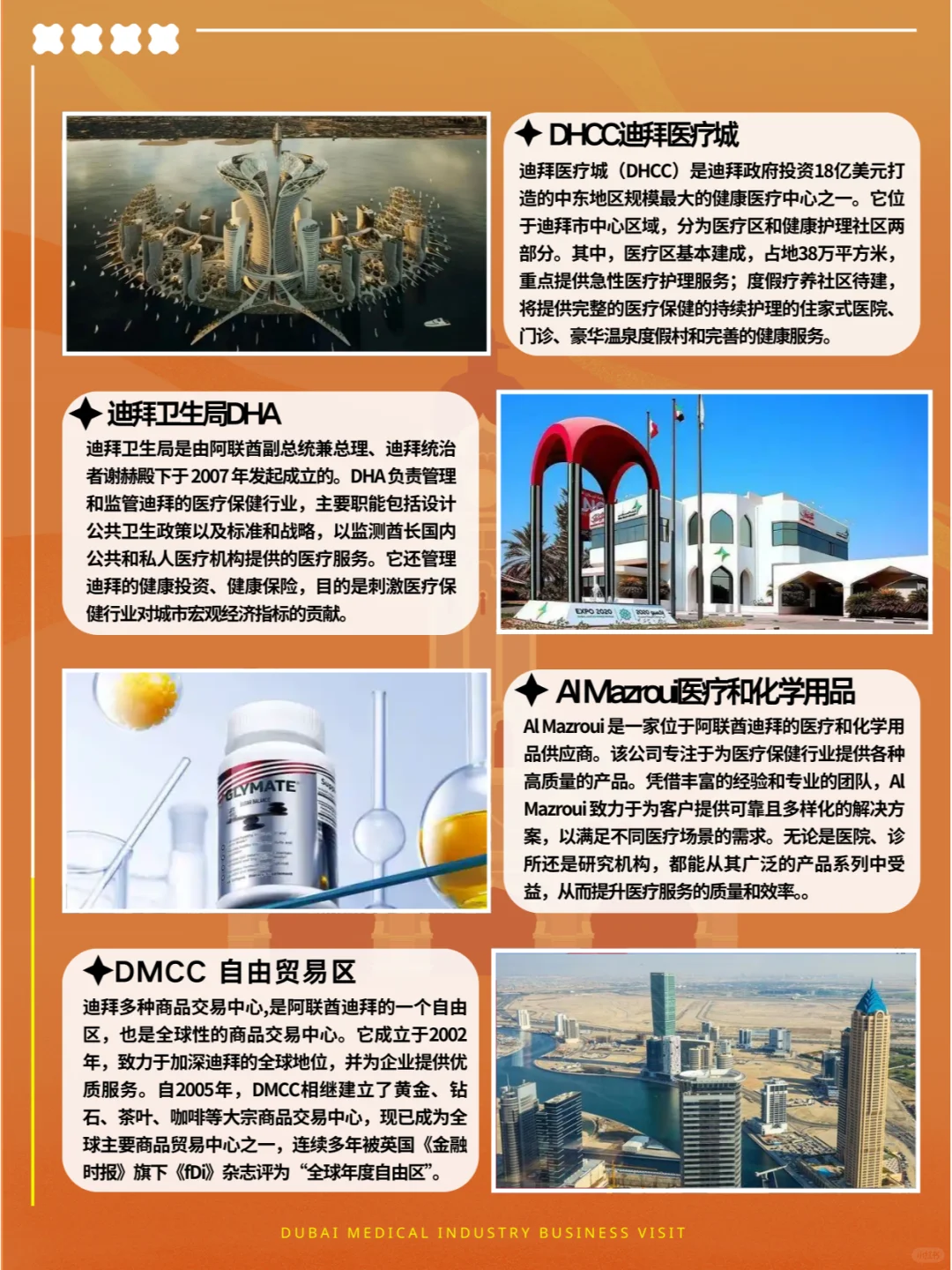迪拜醫療行业商务考察 | 行程分享