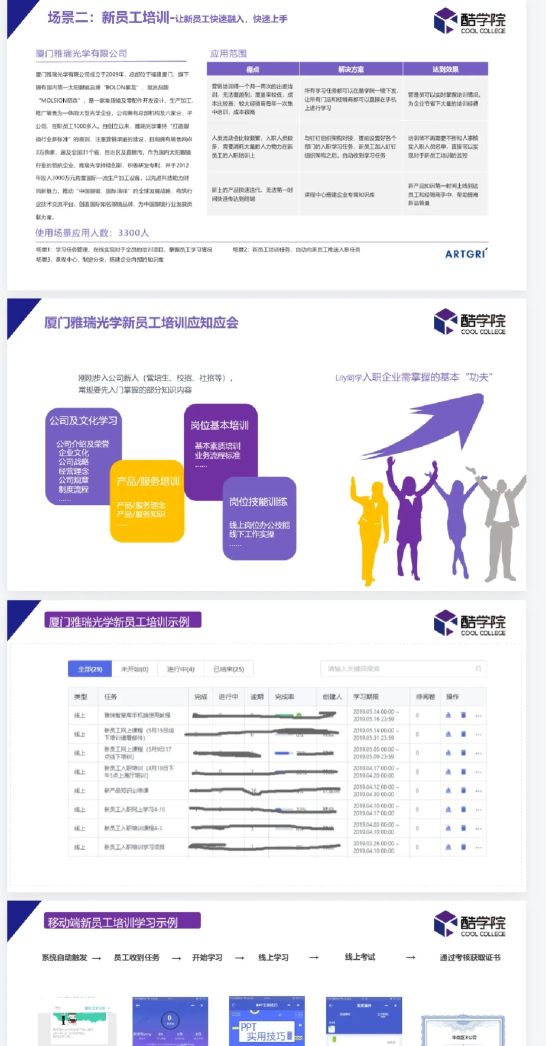 零售行业企业培训 线上培训一体化解决方案