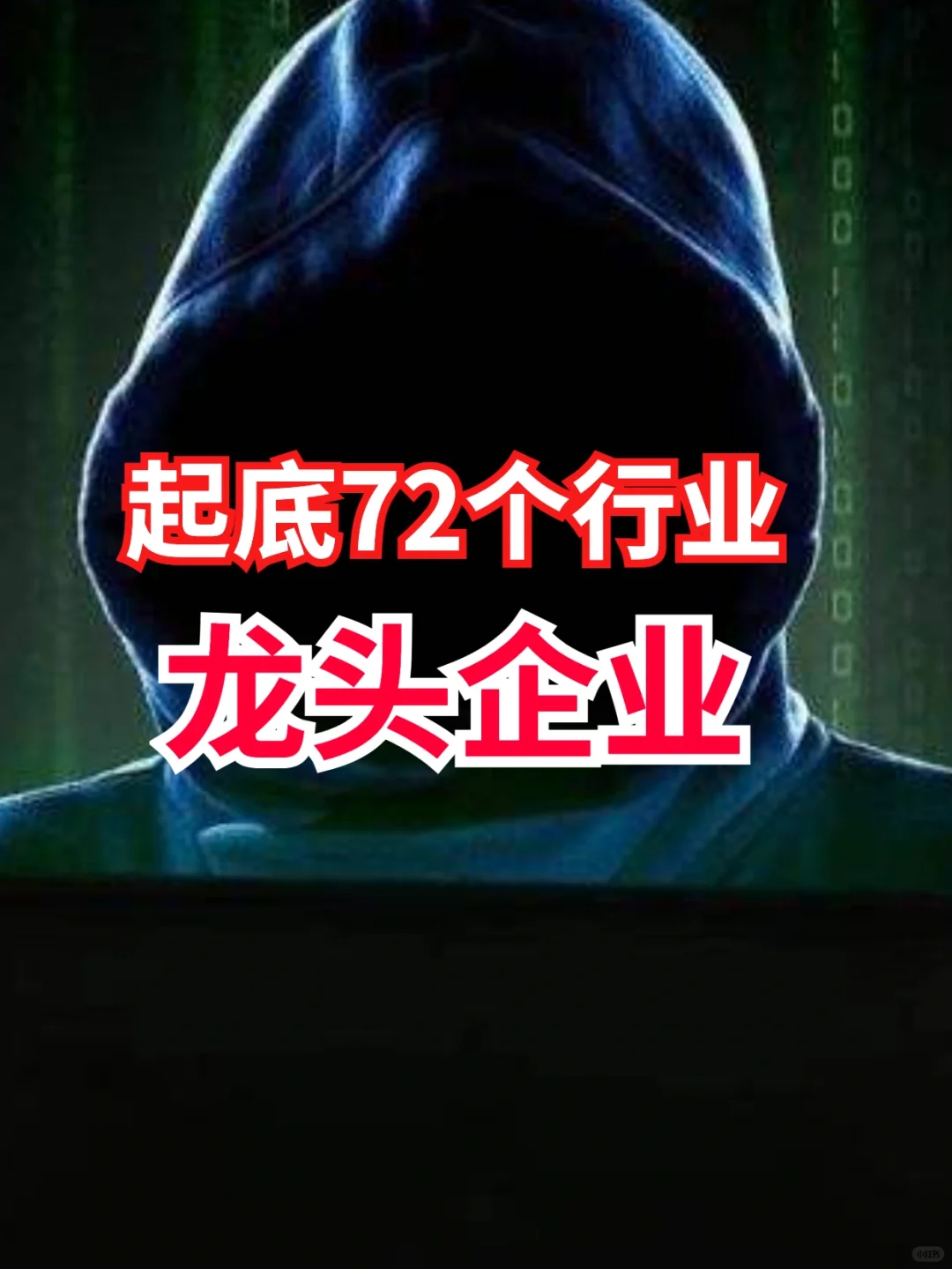 72个行业里的龙头企业清单（1）