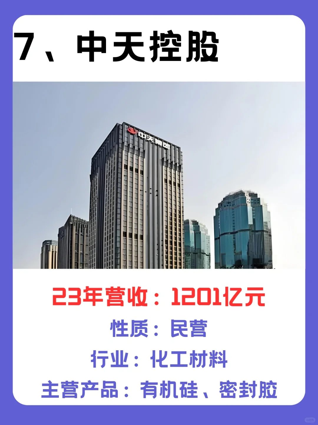 杭州市制造业企业Top10