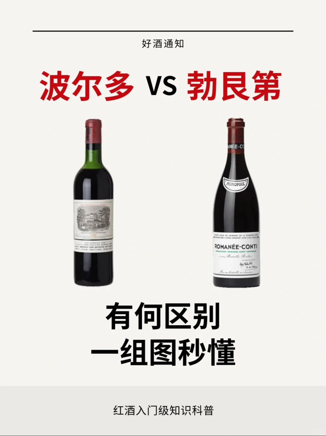 波尔多VS勃艮第，全面对比大揭秘㊙️