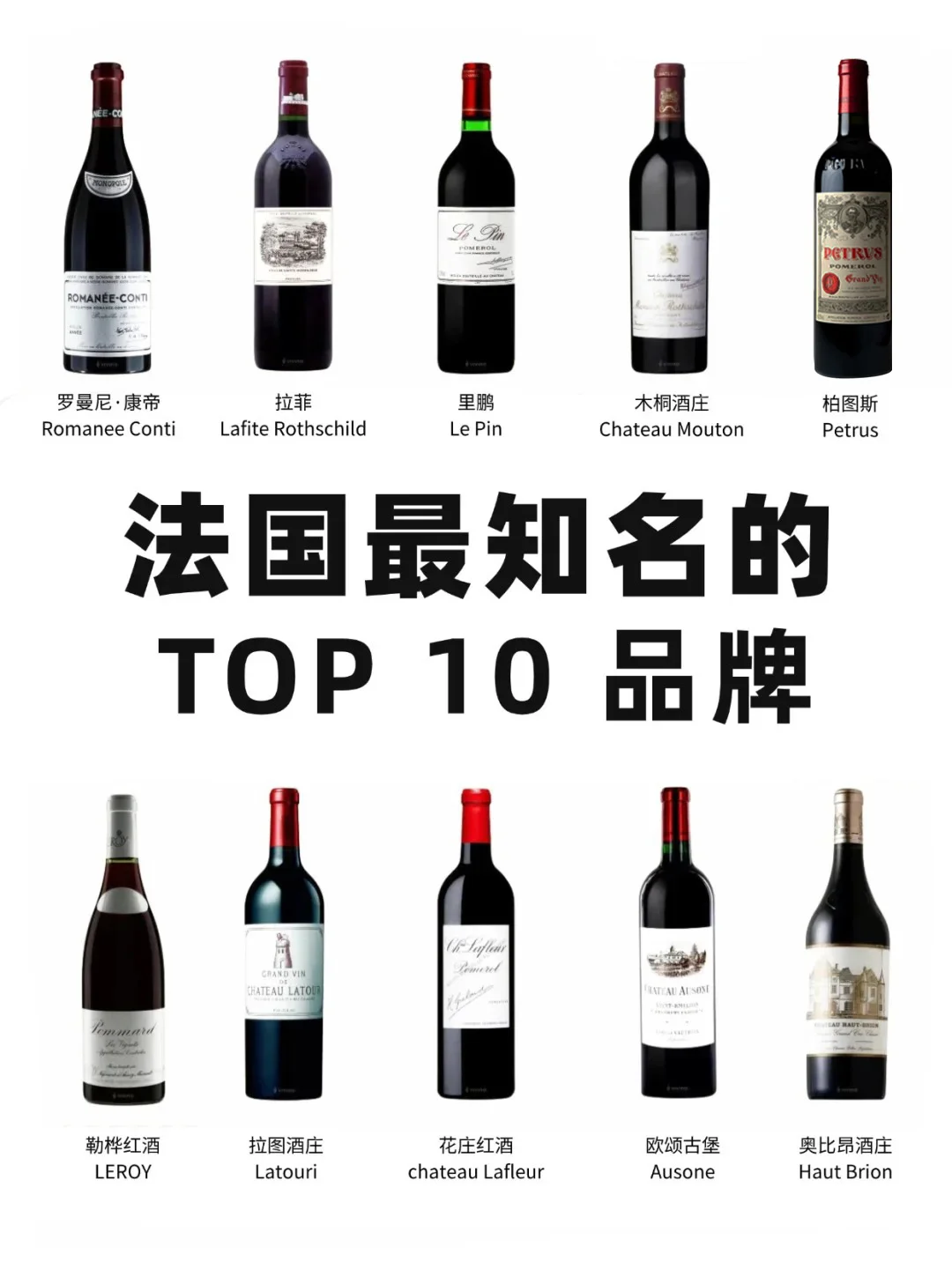 世界上最贵的酒“都”在法国？??