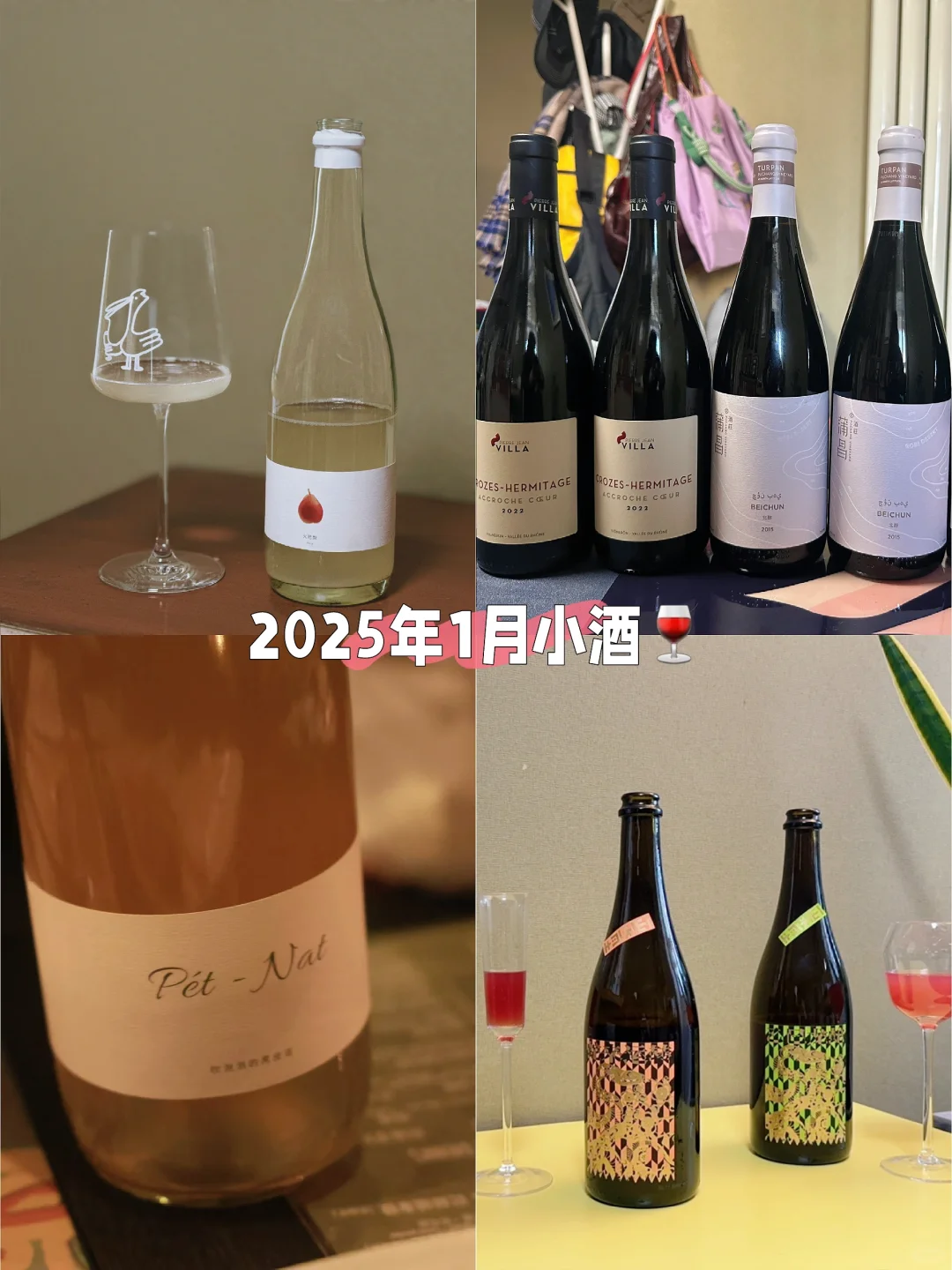 2025年喝酒小记一月?29款葡萄酒