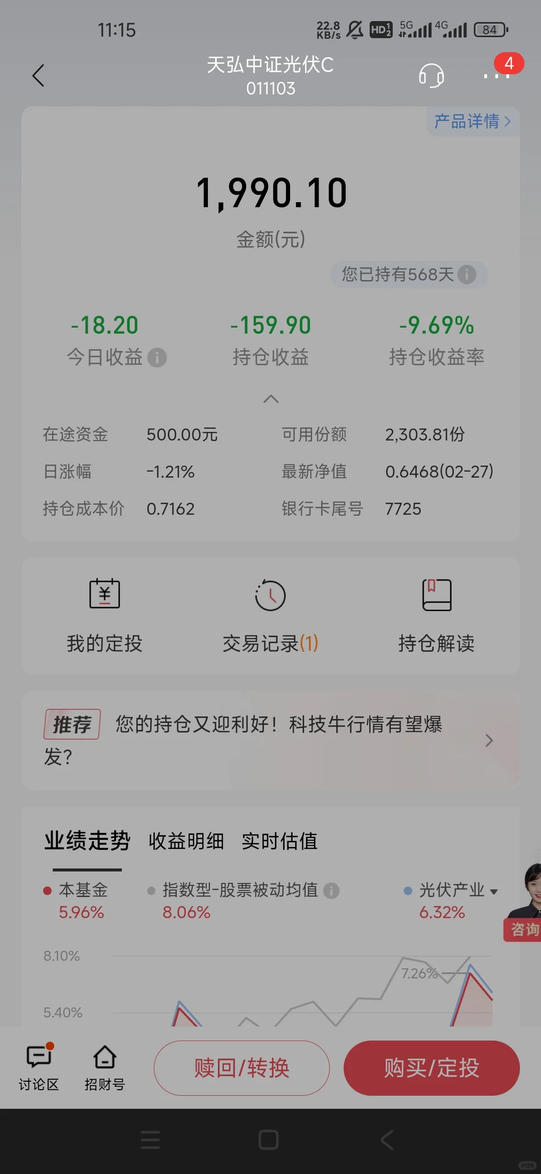 昨晚白酒加对了，今天狂赚130+