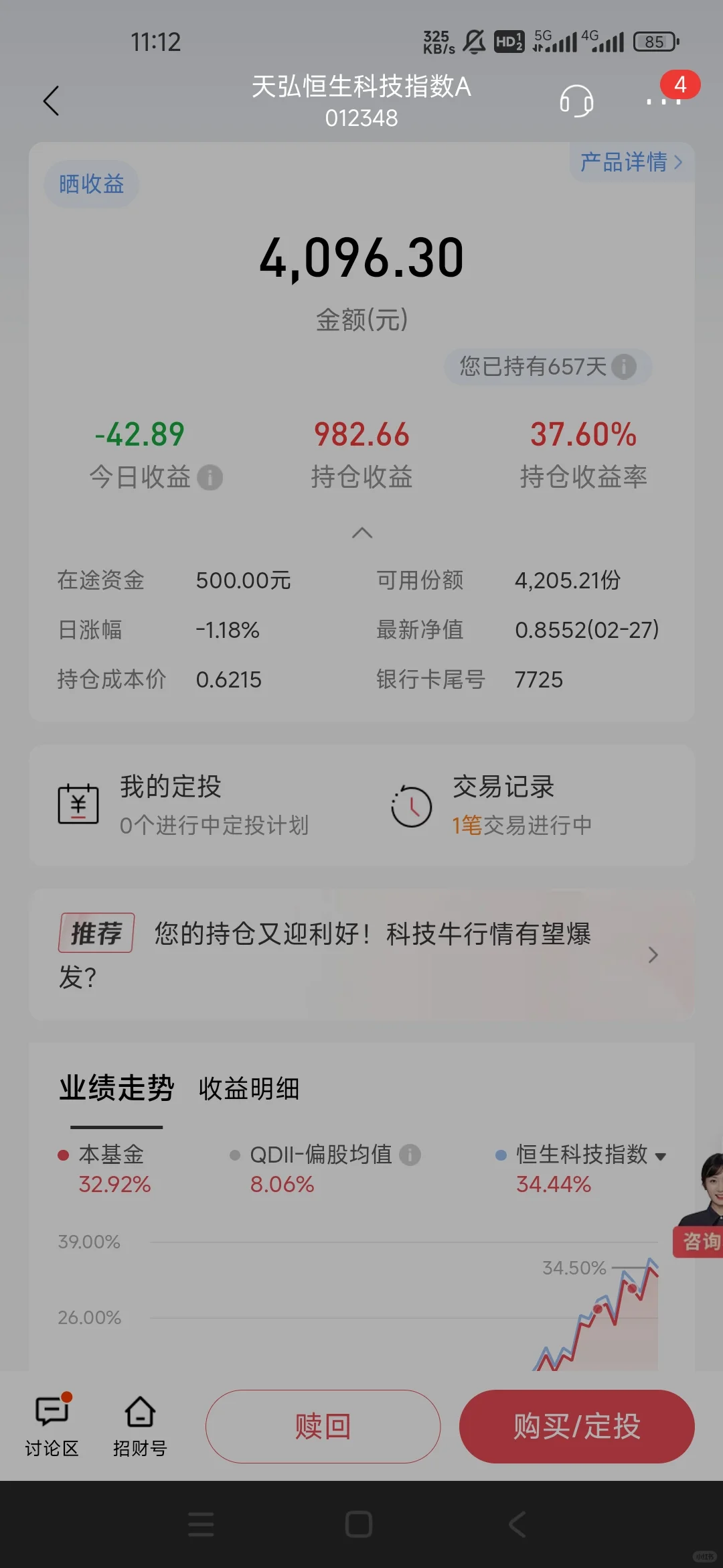 昨晚白酒加对了，今天狂赚130+
