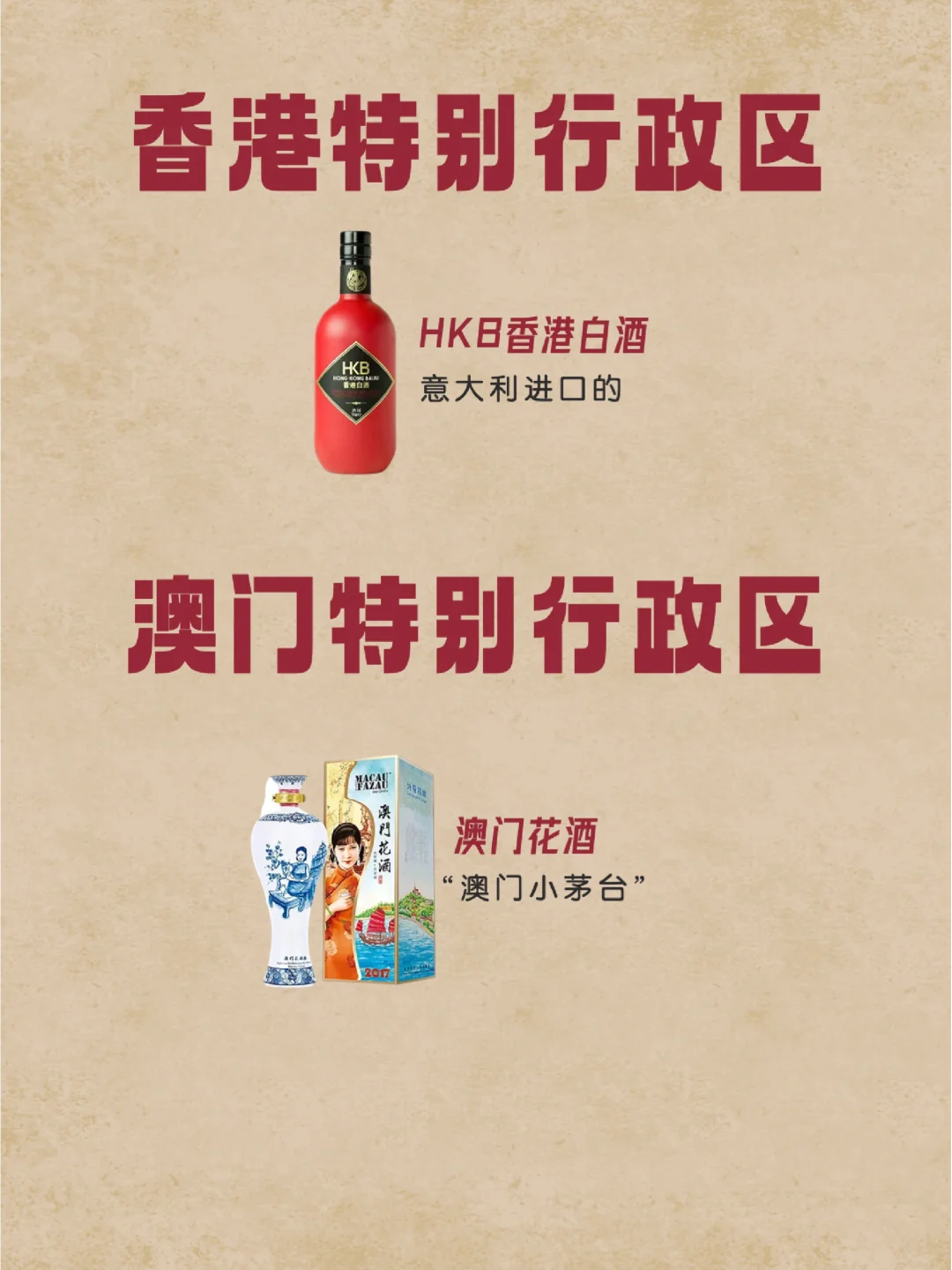 中国各地白酒汇总—续篇。