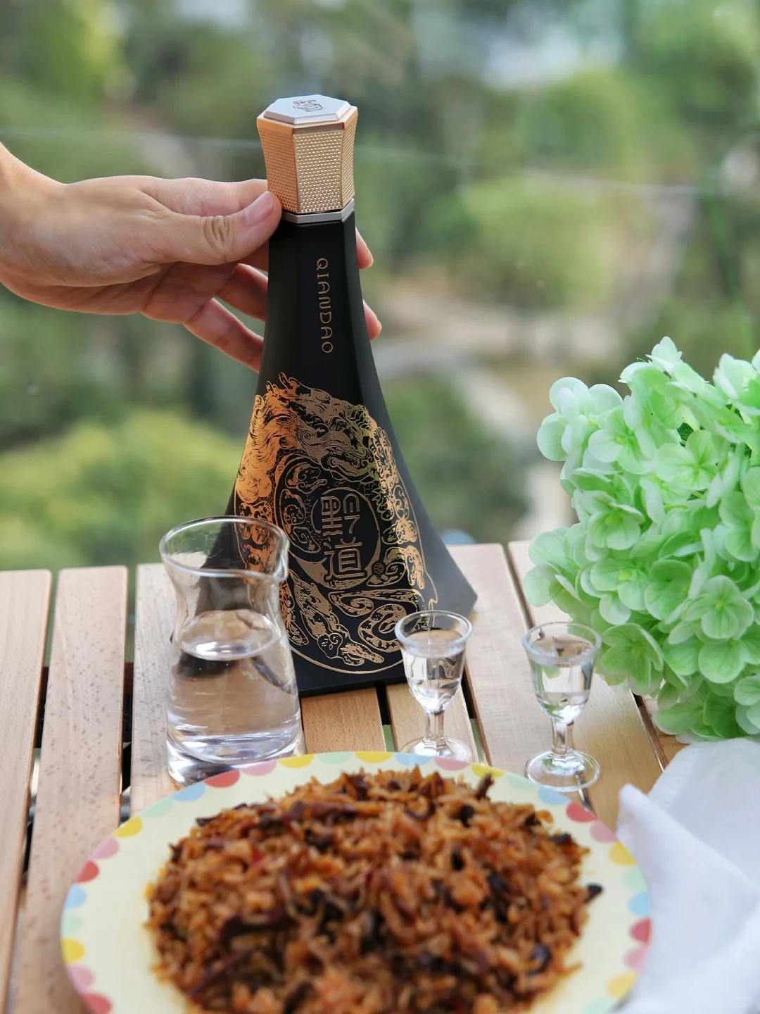 夏日露营?️来点黔道白酒也太快乐了！