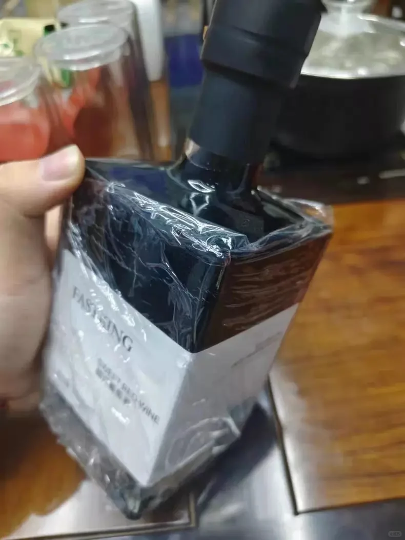 晚收甜红葡萄酒＃赤霞珠