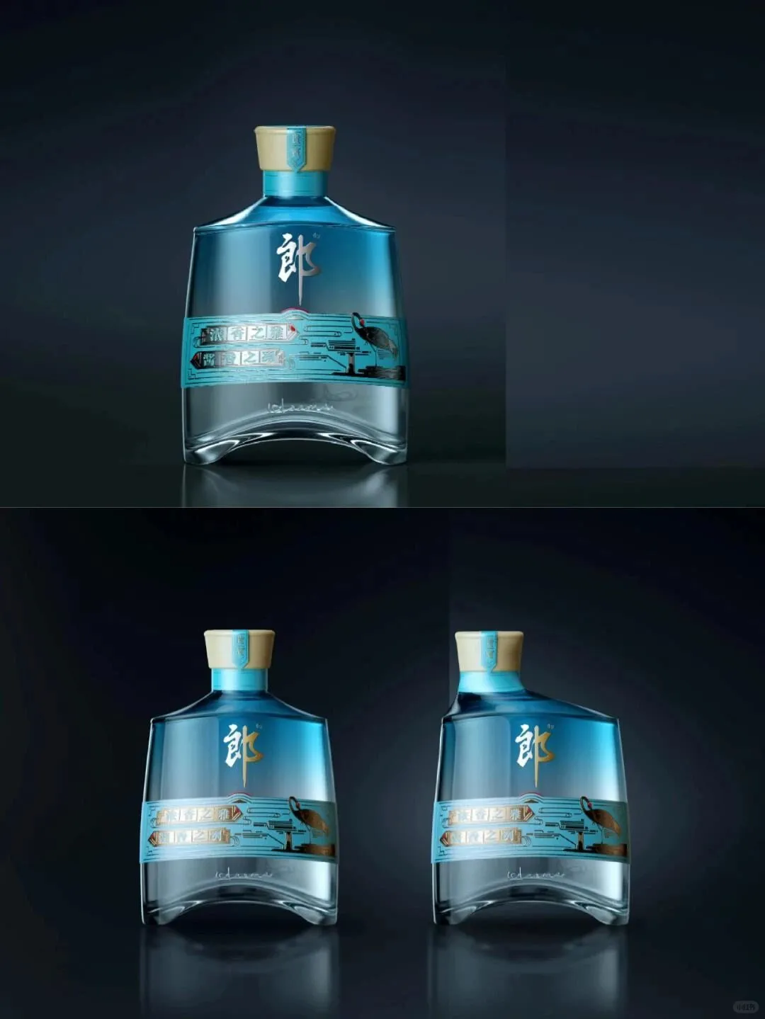 白酒包装设计‖郎酒·浓香之雅，酱香之冽