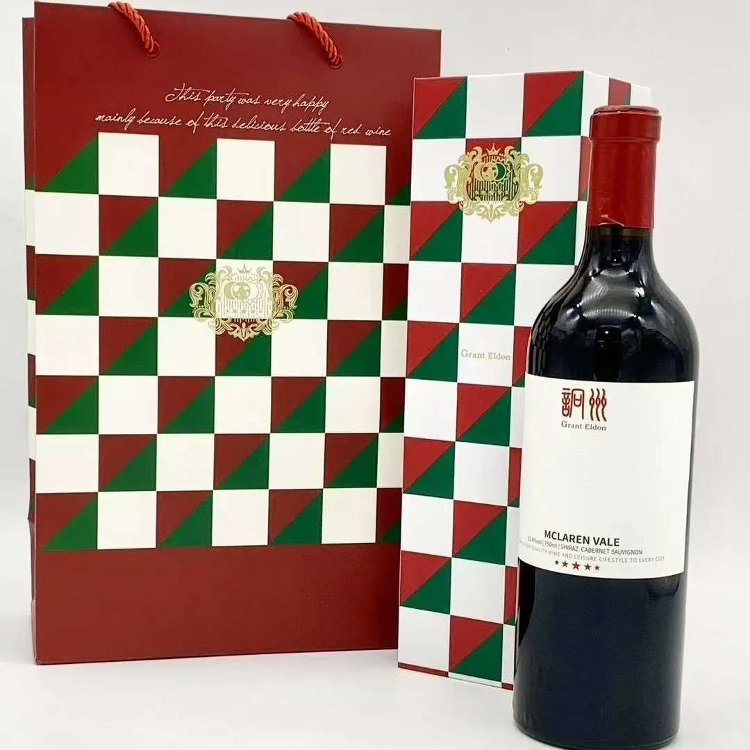 詷州西拉赤霞珠干红葡萄酒 格兰顿西拉干红