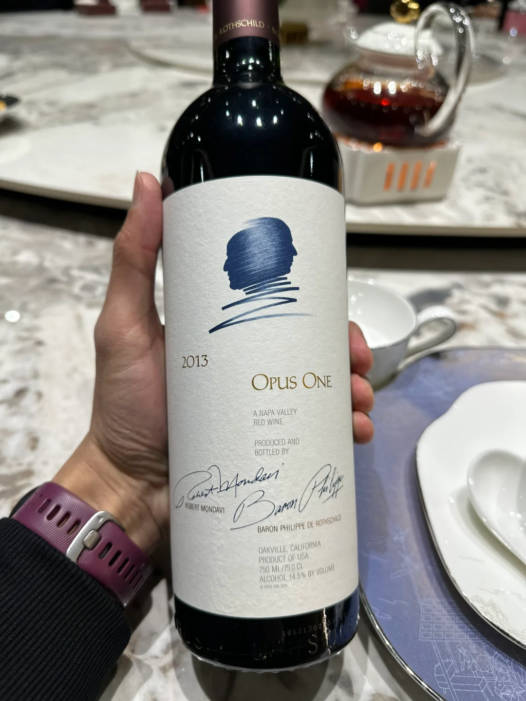 一个晚上吨两瓶 opus one 是什么感觉