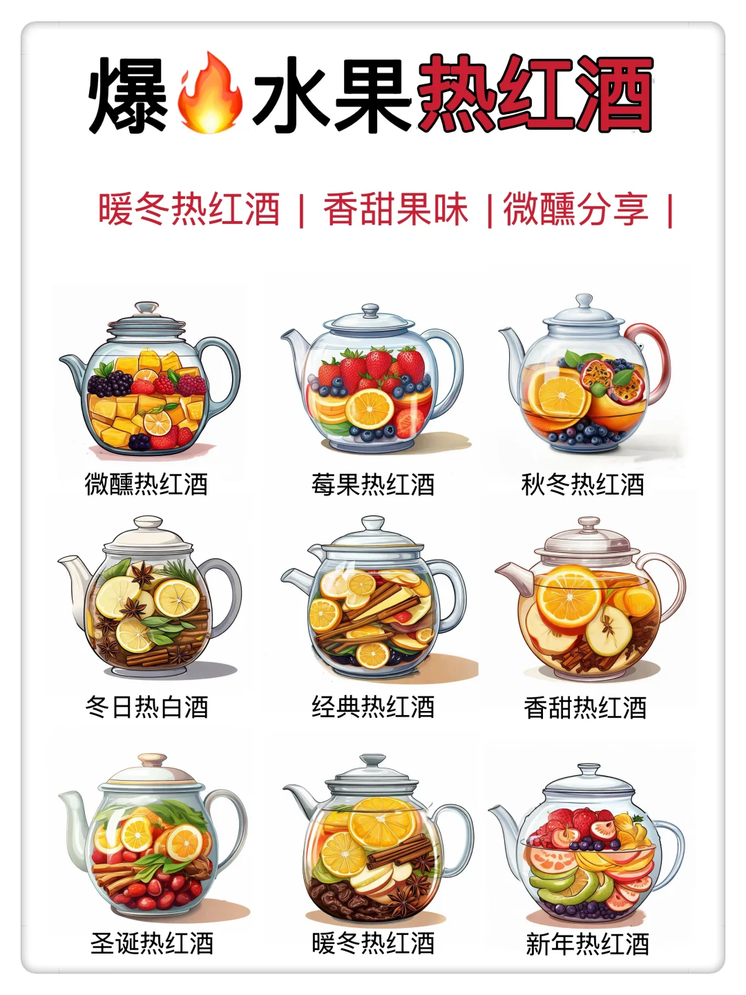 “尝尝酒酒”冬天第一杯微醺热红酒你喝了吗❓