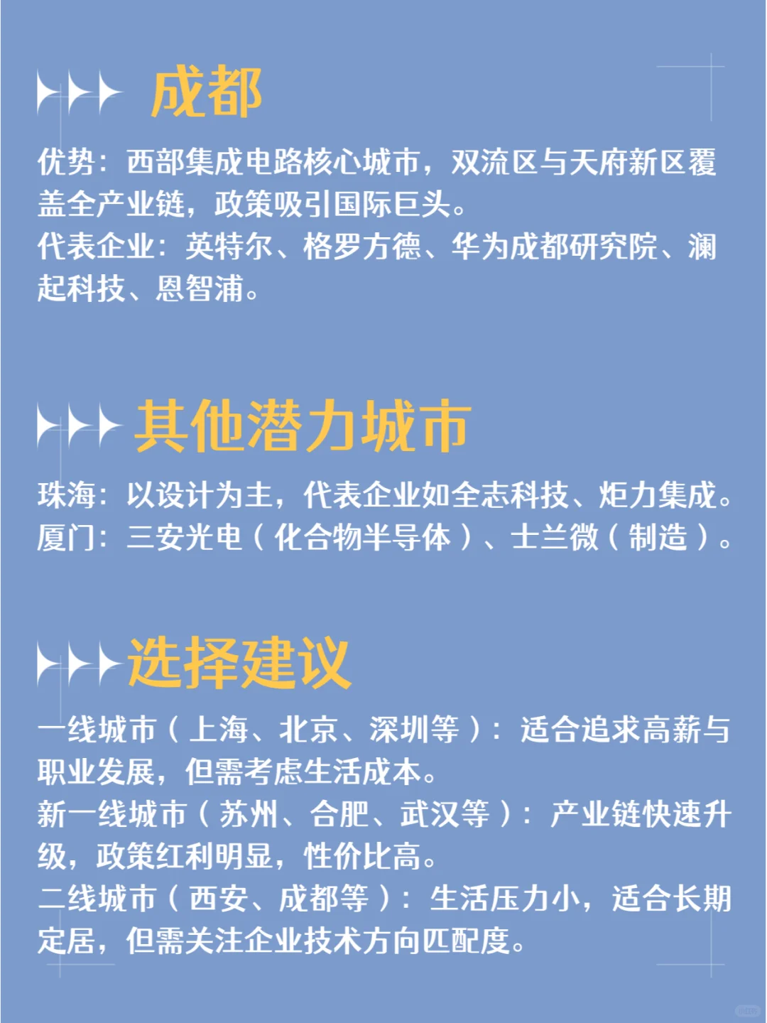 DeepSeek推荐最值得芯片工程师去的工作城市