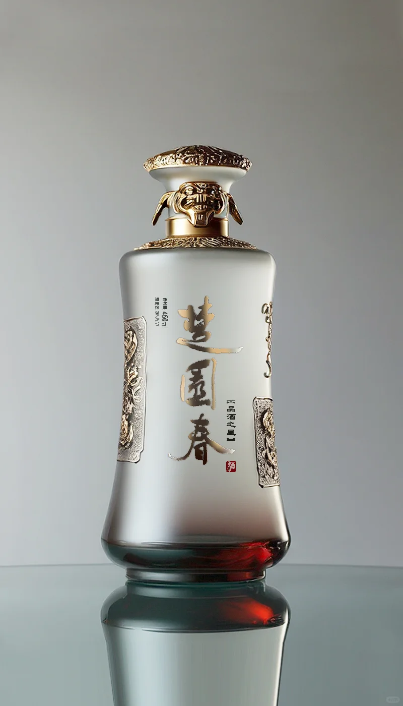 白酒包装设计/现代古风