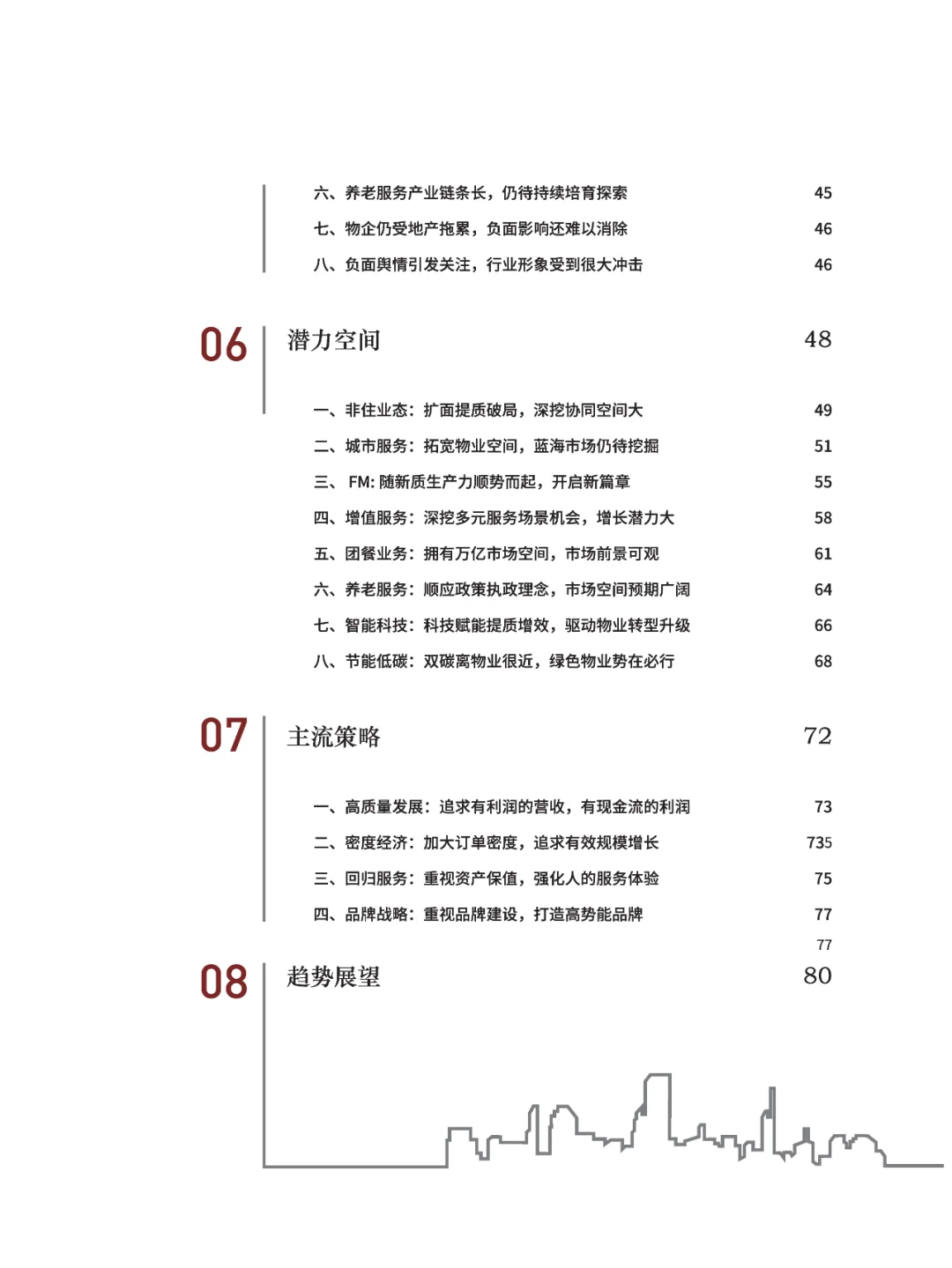 2024中国物业百强企业研究报告