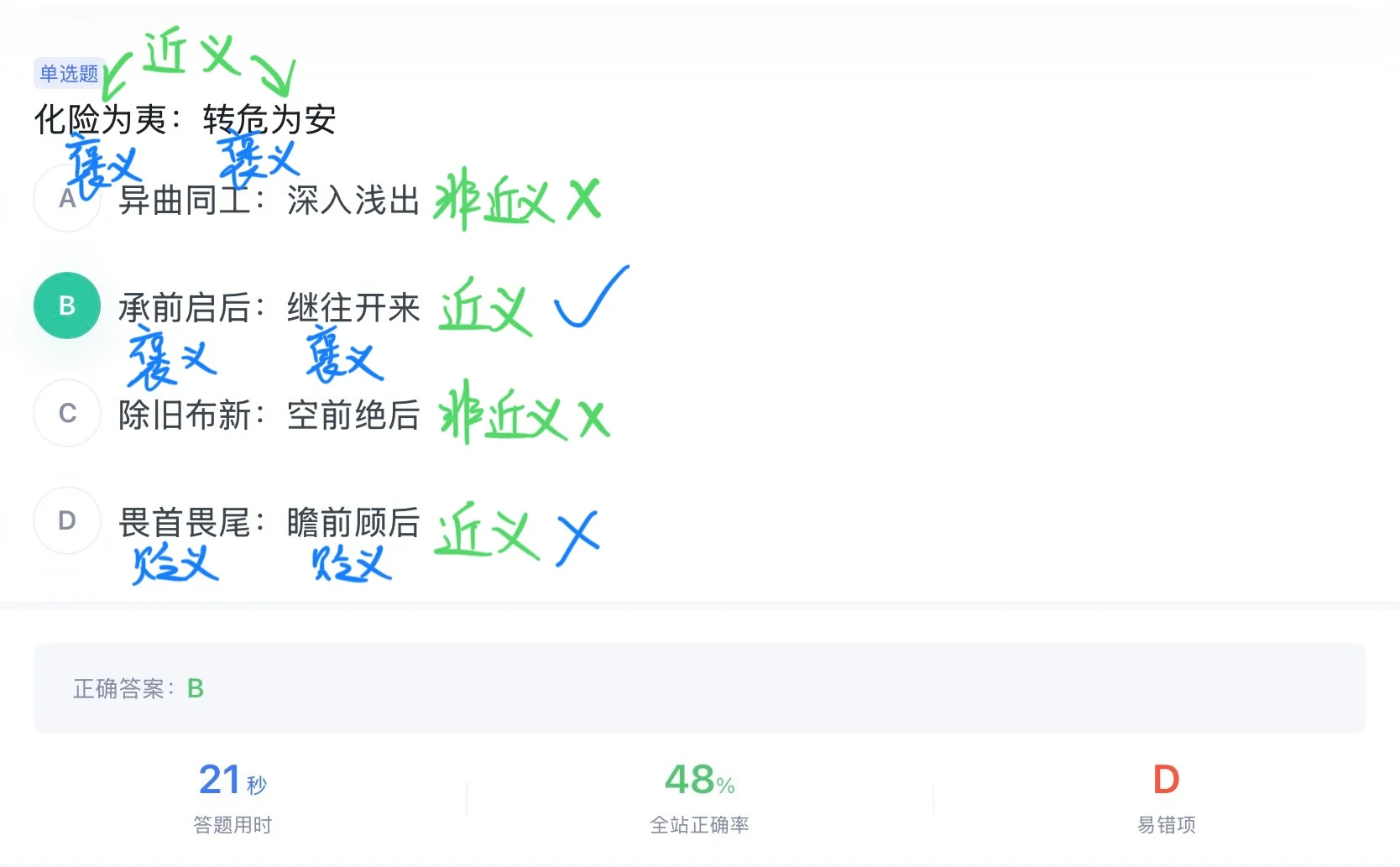 类比推理全对的思维方法