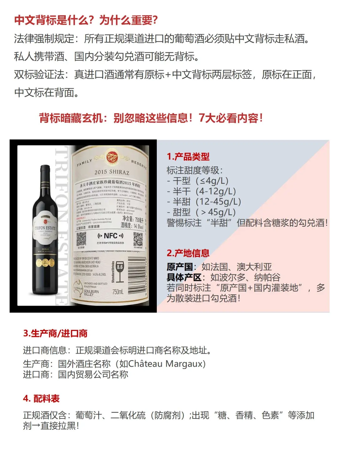 救命！终于有人把葡萄酒酒标说明白了！