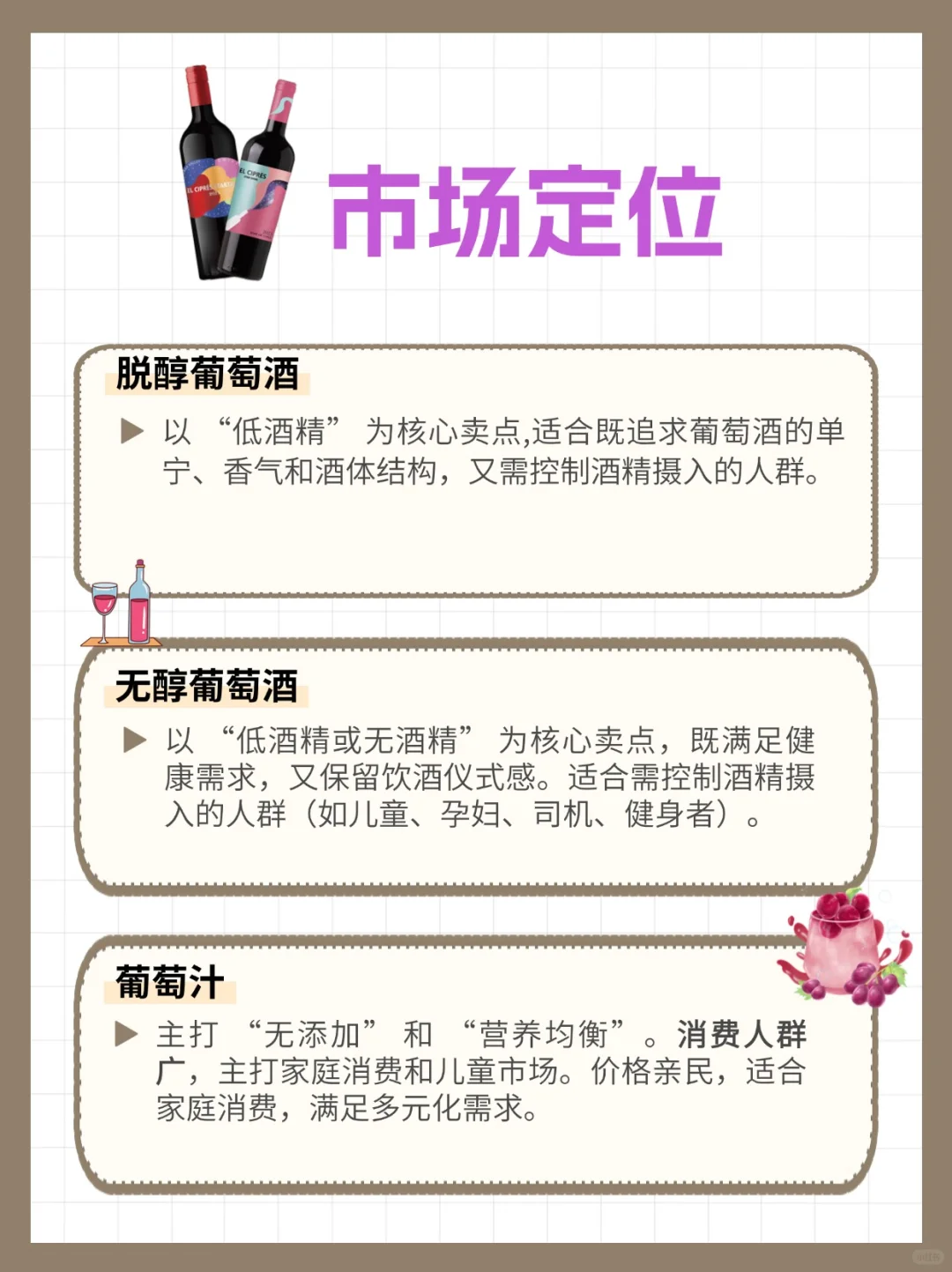 脱醇、无醇、葡萄汁的区别