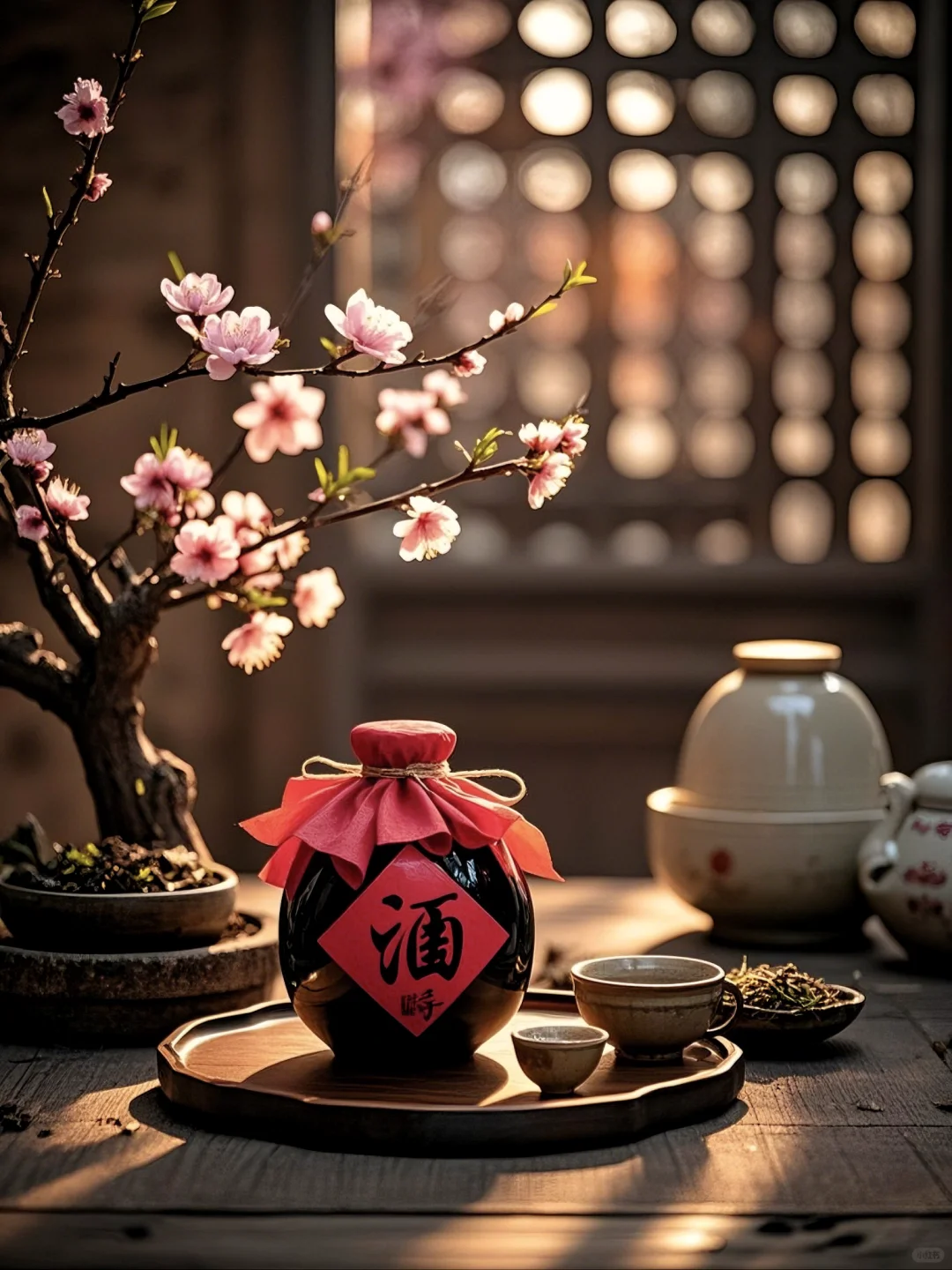 春分酿新酒，诗意入杯流