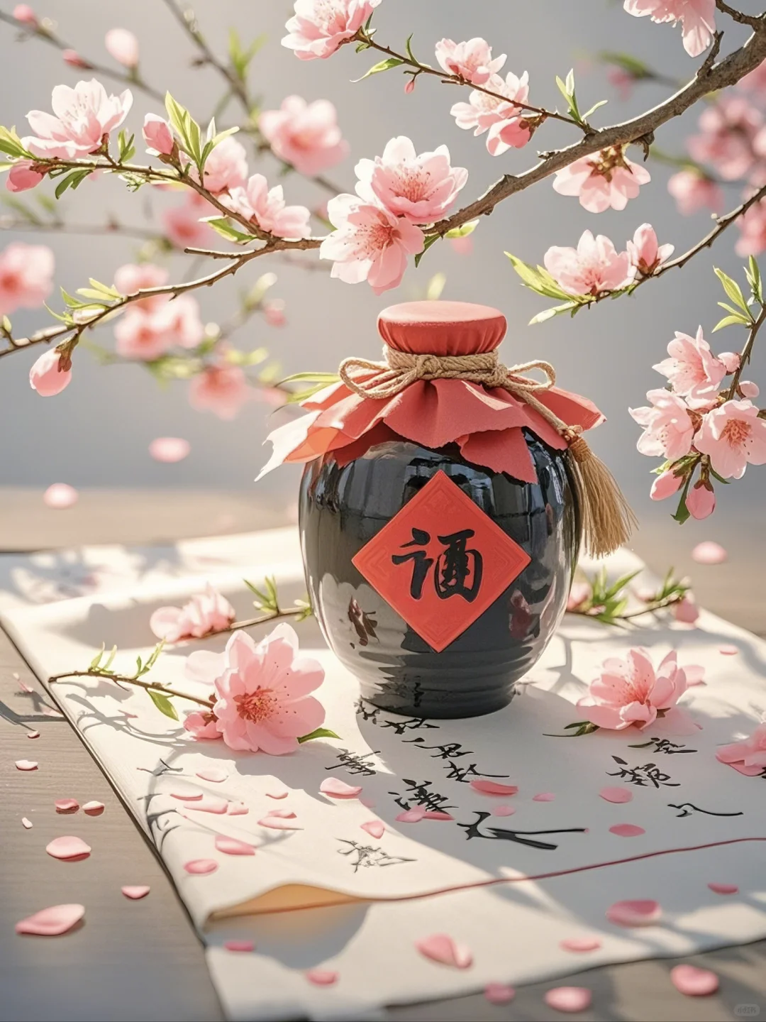 春分酿新酒，诗意入杯流