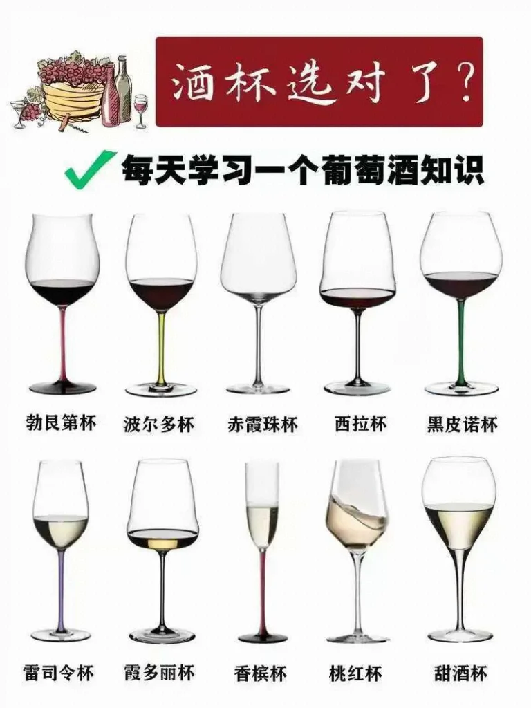 ?选对酒杯，葡萄酒秒变琼浆！