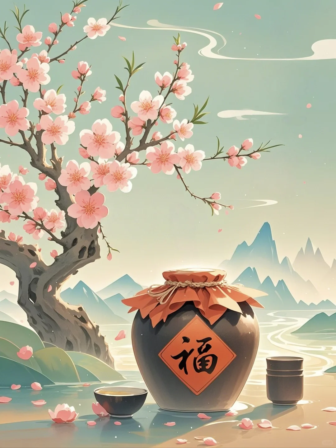 春分酿新酒，诗意入杯流