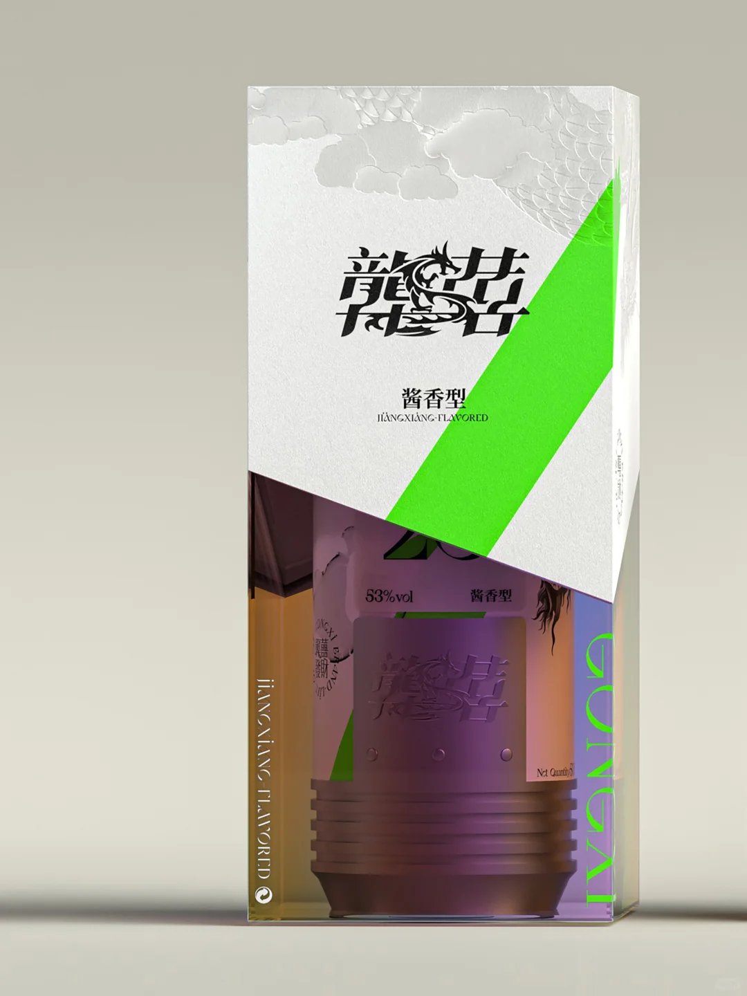 「龏囍」国潮新物种｜?龙年限定·传统白酒叙事