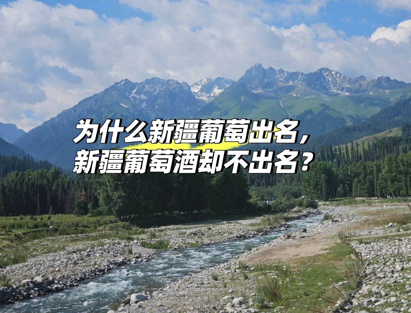 新疆葡萄酒为何不那么出名